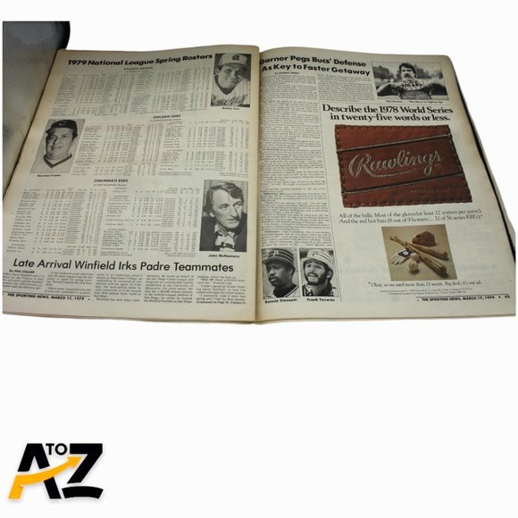 SPORTING NEWS-MARCH 17, 1979-LARRY BIRD/INDIANA STATE-NO LABEL-COMPLETE MAGAZINE - Picture 8 of 10